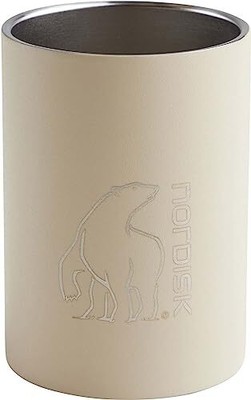 Nordisk 122072 Outdoor Camping Cup  Heat and Cold Retention  Steel  Double Wall