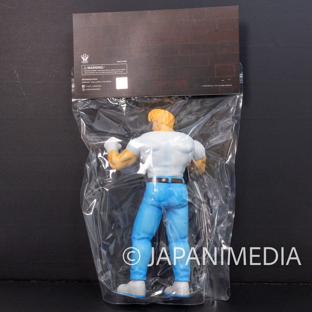 UNBOX INDUSTRIES ファイナルファイト　ソフビ　コーディ UNBOX INDUSTRIES ファイナルファイト ソフビ コーディ