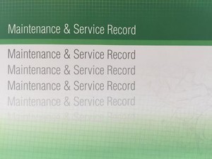 Jaguar Generic Replacement Car Service History Book New Handbook Blank