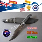 Hunting Knife - Razor Sharp Camping Military Outdoor Survival SS Steel AU Stock
