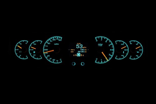 Dakota Digital 78-88 Oldsmobile Cutlass Analog Gauge System Silver HDX-78O-CUT-S - Picture 8 of 20