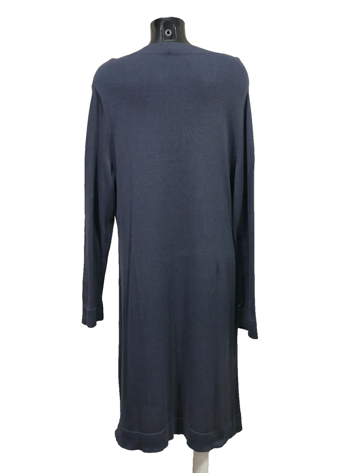 Peruvian Connection Damen Strick Kleid Gr XL / Blau Baumwolle ( S 7075 ) - Bild 3 von 4