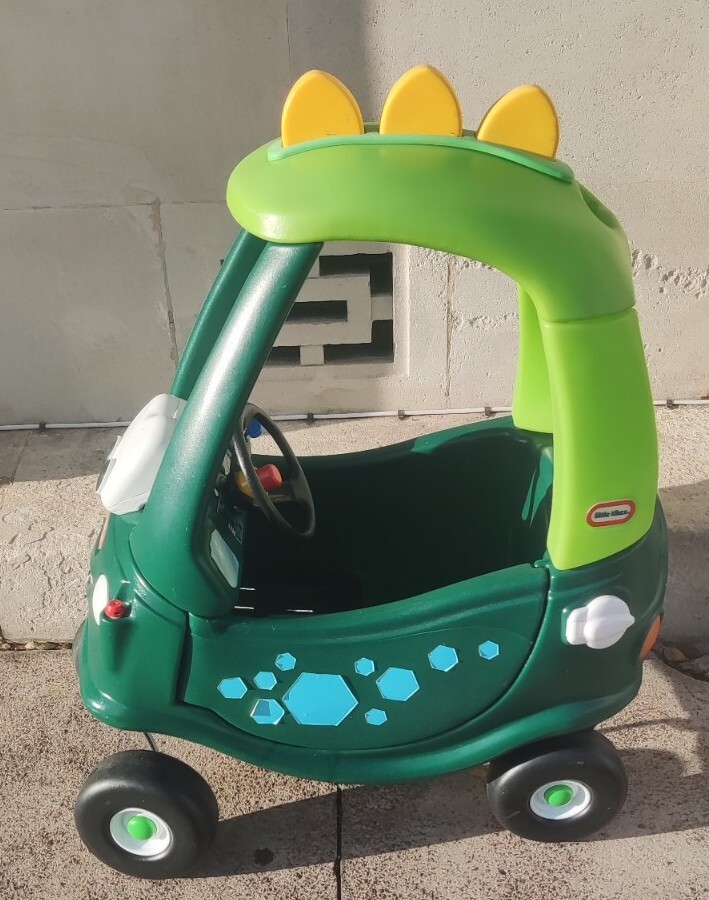 Little Tikes Dino Cozy Coupe Car w/ footplate Kids VGC collection only