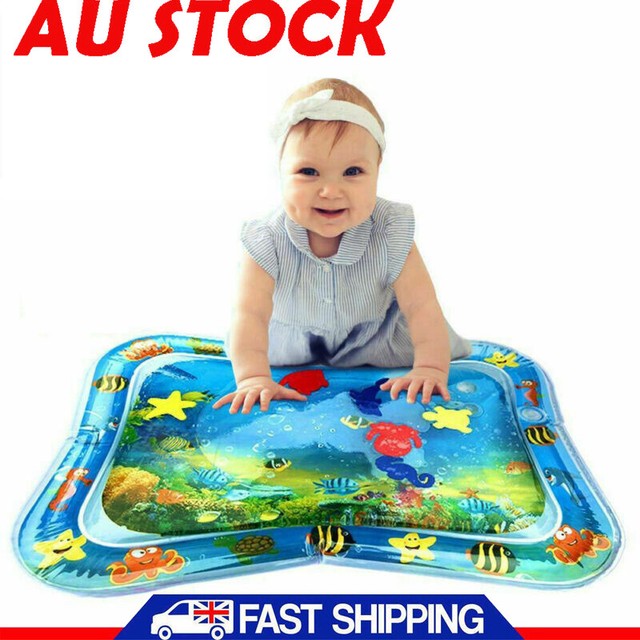 Inflatable Fun Water Play Mat For Kids Baby Children Infants Best