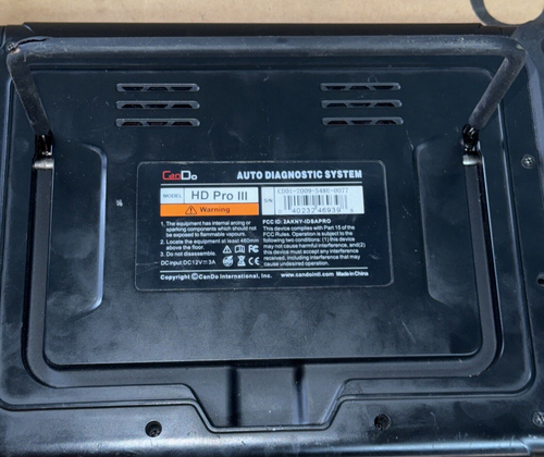 Cando HD Pro III All-in-One Scan Tool Tablet for Commercial & Agricultural Vehic - Picture 5 of 11
