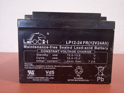 LEOCH LP 12-24 FR Lead Acid Battery _8.8_5
