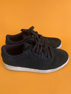 jordan 1 retro low ns black python