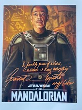 GIANCARLO ESPOSITO In Person Signed Autograph 20x25cm The Mandalorian