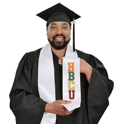 White HBCU Stoles | eBay