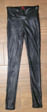 Spanx Women's Faux Leather Leggings Black Size Small 2437
