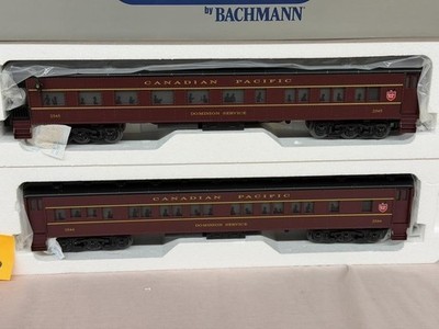 WILLIAMS BY BACHMANN O GAUGE CANADIAN PACIFIC 72' HEAVYWEIGHTS SET 4 CARS #43351