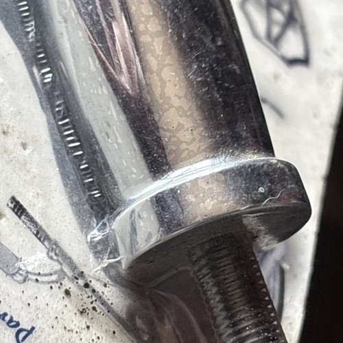 Arlen Ness Torpedo Shifter Peg Gear Harley Davidson Unused Chrome Custom Etc - Picture 9 of 9