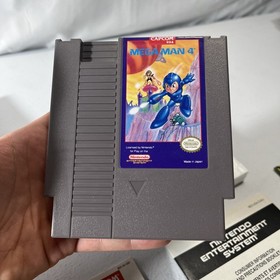 Nintendo NES Mega Man 4 (NES 1992) CIB Complete w/ Manual, Styro, Sleeve
