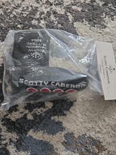 VTG Scotty Cameron 2004 Club Member Putter Head Cover New Black Red