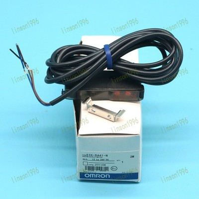One New Omron E3X-DA41-N Photoelectric Switch 12 To 24VDC In Box ship DHL