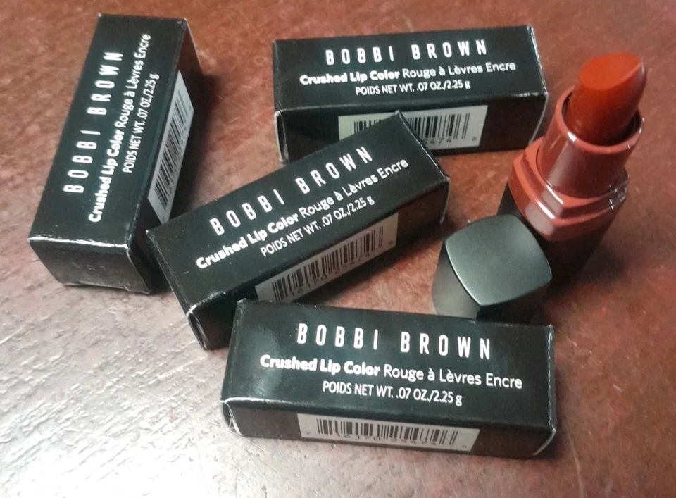 [Lot Of 3] Ruby Bobbi Brown Crushed Lip Color Lipstick Travel Size 0.07oz/2.25g - Image 3 of 4