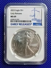 2023 * NGC * Silver Eagle S$1 * MS 69 * EARLY RELEASES * #6598532-035