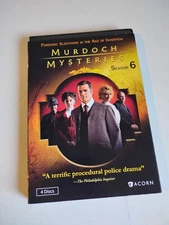 Murdoch Mysteries: Season 06 (DVD, 2013)