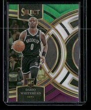 2023-24 Panini Select #125 Dariq Whitehead Green/White/Purple - RC - 13380