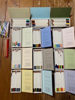 IROJITEN Colored Pencil Set Complete Volume 1 2 3 Vol.1 Various Bonuses #bb83b4