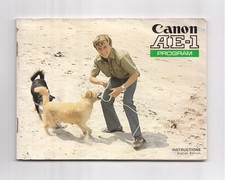 Beautiful Canon AE-1 Program Instructions Manual EX  Condition