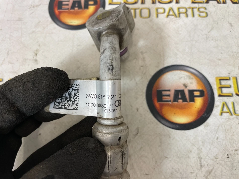 2018-2024 Audi S4 S5 B9 3.0L A/C Refrigerant Suction Hose 8W0816721C OEM - Изображение 2 из 2