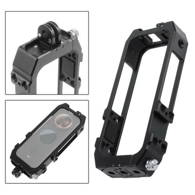 CNC Aluminum Housing Shell Case Protective Frame Mount Cage For Insta360 ONE X2