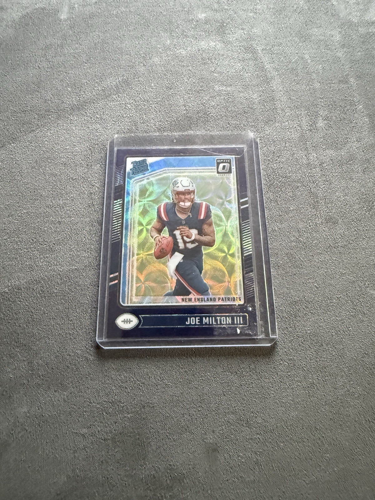 2024 Panini Donruss Optic - Rated Rookie Joe Milton III #255 Blue Scope Prizm...
