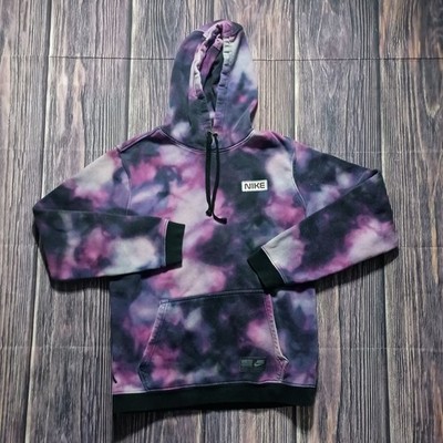 NIKE x NASA Official Stargazer Club Galaxy Tie-Dye Hoodie Unisex Size Medium