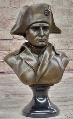 2nd. Empire period Bronze of Napoleon Bonaparte, French Hot Cast Marble Figurine
