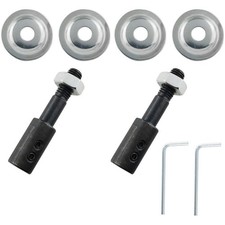 2 Sets 8mm Motor Arbor Adapter Bench Grinder ...