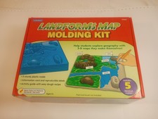 Lakeshore Kit U.S.  Landform Map MOLDING Modeling Geography Molds