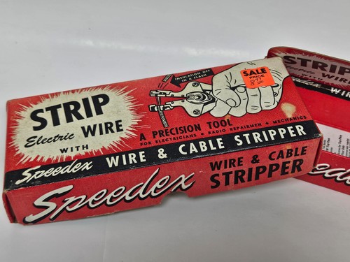 Vintage Speedex Wire & Cable Stripper Speed Strip 802 Complete in Box - Picture 6 of 10