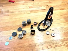 Flair PRO 2 Manual Lever Espresso Maker Black Rose Gold Double Extra Portafilter