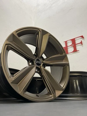 Original Audi RS4 RS5 8W 8W0601025CS FQ Peak Felgen Bronze Räder B9 9x20“ ET26 - Bild 1 von 4