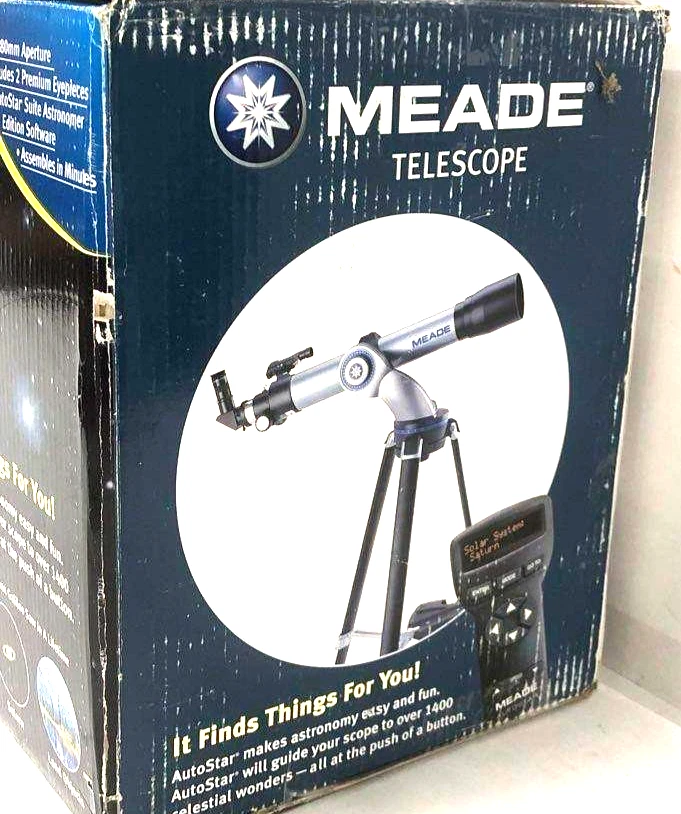 Meade 80mm Computerized Telescope Model DS-2080AT-TC - Image 2 of 3