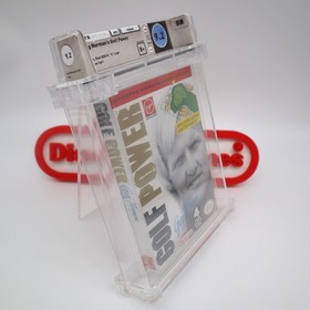 NES Nintendo GREG NORMAN'S GOLF POWER - WATA GRADED 9.2 B+! NEW Sealed + H-Seam!