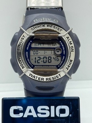Casio BG-173V Baby-G Module 2286 Jeans Style WR100 Wrist Watch Data Bank Quartz