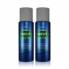Brut Oceans Deodorant for Men, 200ml - Ocean (Pack of 2) Free Shipping