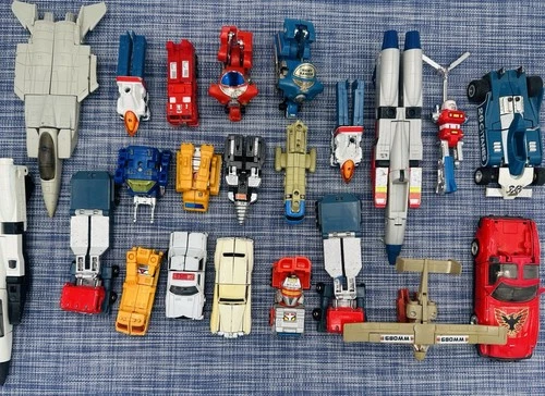 Vintage Gobots Figure Lot - Some Broken For Parts Repairs or Customization