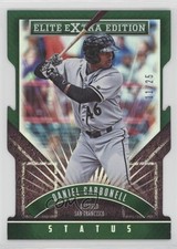 2015 Elite Extra Edition Status Emerald Die-Cut 11/25 Daniel Carbonell #147 6x0