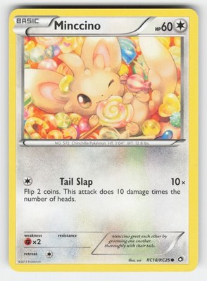 Minccino RC18/RC25 LTR Holo LP