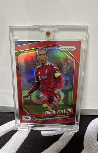 2025-26 Panini Prizm Fifa - Virgil Van Dijk #103 Red Prizm /149