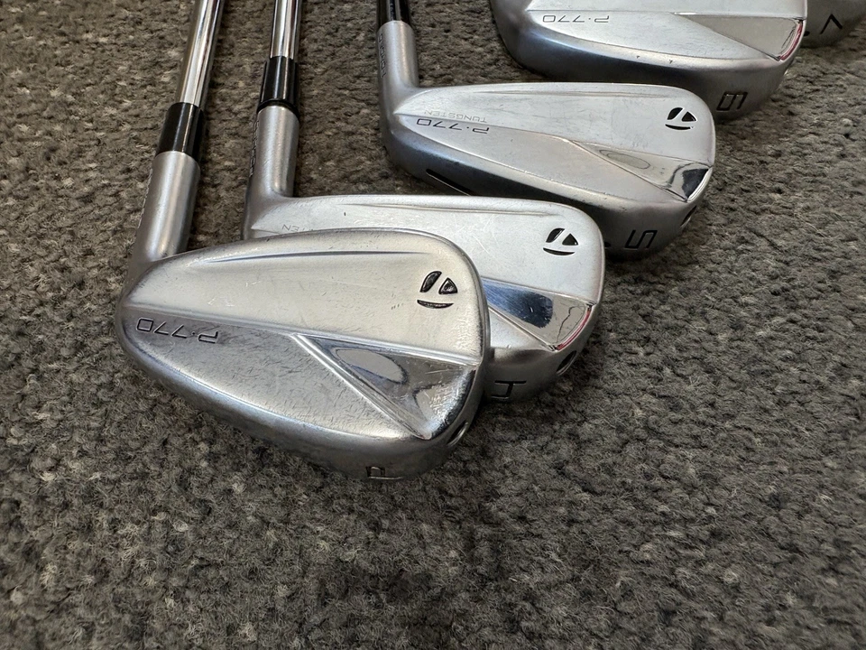 2023 Taylormade P-770 Forged 4-PW Iron Set KBS Tour Stiff *MISSING 8* - Image 4 of 4