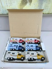 Peterkin Druckguss Camper Van X 6 Stück Packung Zurückziehen Öffnen Türen Metall Set 6"