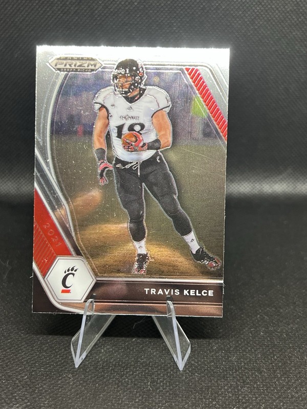 2021 Panini Prizm Draft Picks - Travis Kelce #46 Silver Prizm