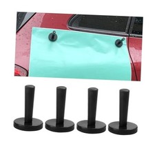 Car Wrap Magnet Holder, 4PCS Vehicle Window Tint Gripper for Sign Vinyl, Black
