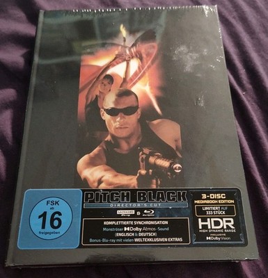 Pitch Black 4k UHD Blu-ray Mediabook 3-Disc