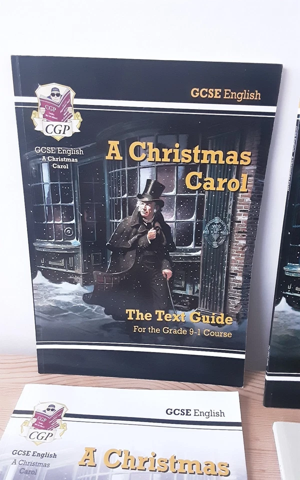 A Christmas Carol CGP GCSE 9-1 English Workbook & Text Guide Guide  Bundle - Image 2 of 4