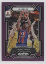 2023 Panini Prizm Turkish Airlines EuroLeague Purple 26/99 James Nnaji #170 1pe9